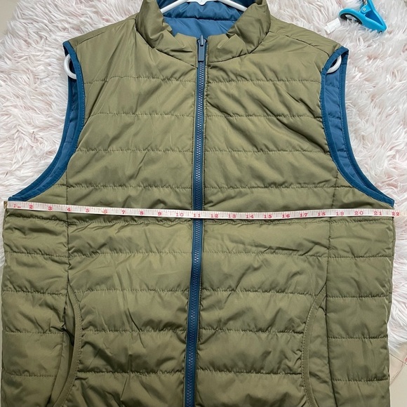 Mossimo Men Reversible Vest green/blue size L nwt - Picture 9 of 12